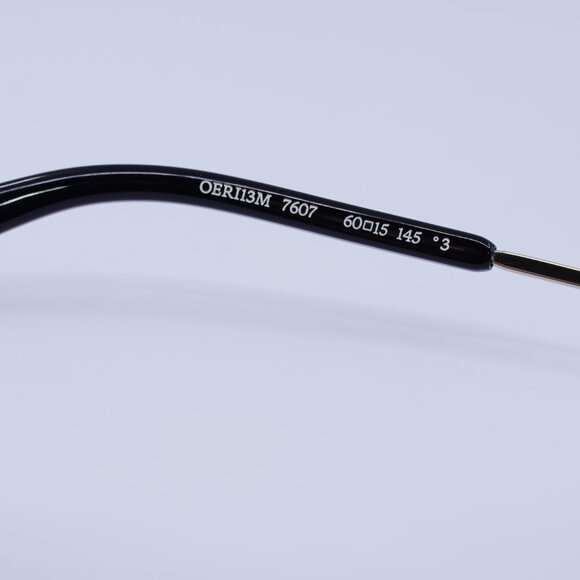 ?️New Off-White OERI13M MIAMI 7607 Sunglasses - Gold Frame, Grey Lenses